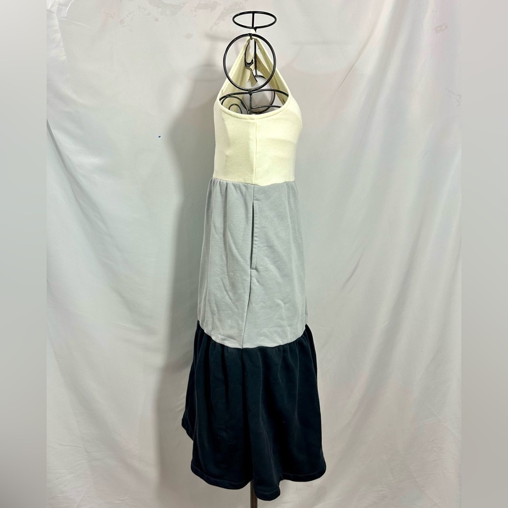 Nike Sportswear Knit colorblock tiered midi dress size S - Picture 6 of 8
